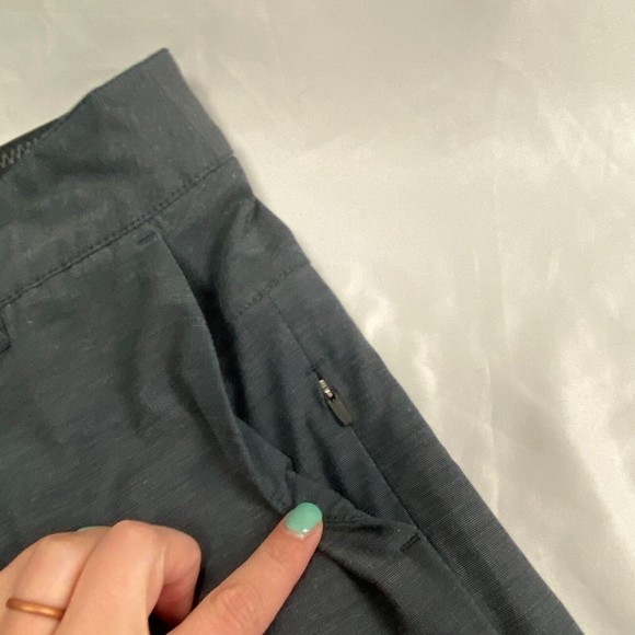 Vuori Men's Flat Front Shorts - Dark Blue - Picture 3 of 12